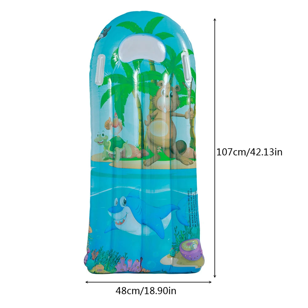 Kids Inflatable Surfboard Swimming Floating Mat Surfboard Pool Toy Children Bodyboards for Surfing Swimming Pool Water Sports