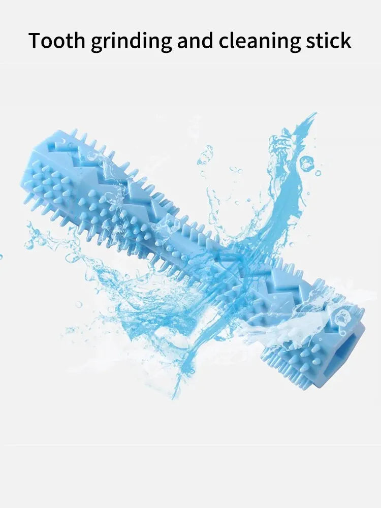 Pet Supplies Dog Chew Toy Pet Chew Leaky Toy TPR Material Dog Toothbrush Grinding Teeth Cleaning Stick