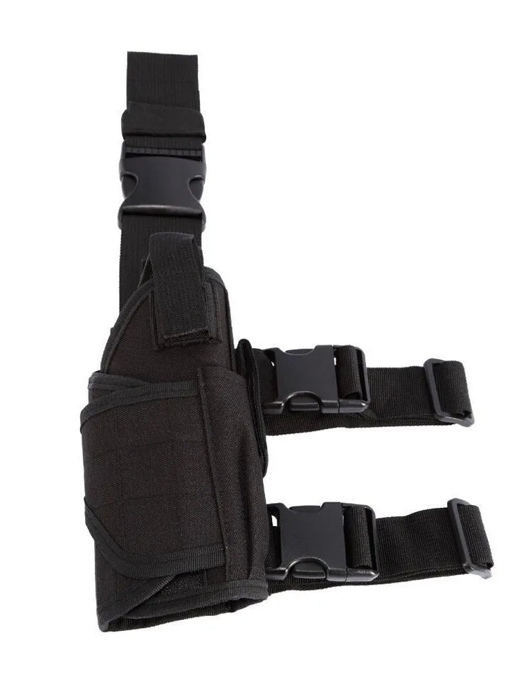 Multi-Function Leg Panel - MOLLE-Compatible Utility Pouch for Outdoor Gear Organization & Quick Access