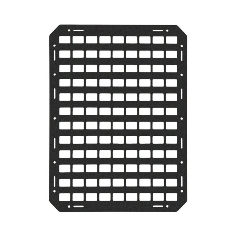 Tactically Car Back Organizers Rigid Molles Panel for Vehicles Truck Mount Rack Panel Tactically Gear Plate Durable