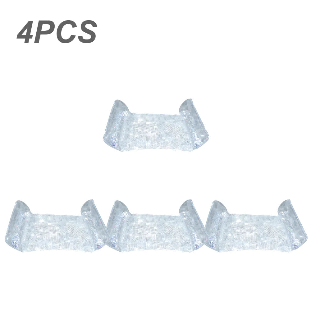 PVC Water Hammock Recliner Inflatable Floating Swimming Mattress Sea Swimming Ring Pool Party Toy Lounge Bed For Swimming