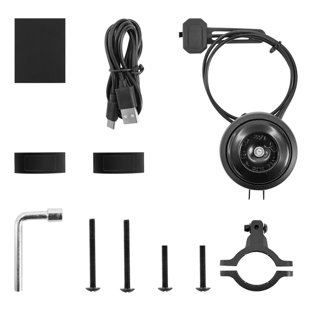 Anti-theft Horn Electric Bell With Alarm Waterproof USB Rechargeable E- Scooter for Dualtron Victor Thunder2 Storm Achilleus