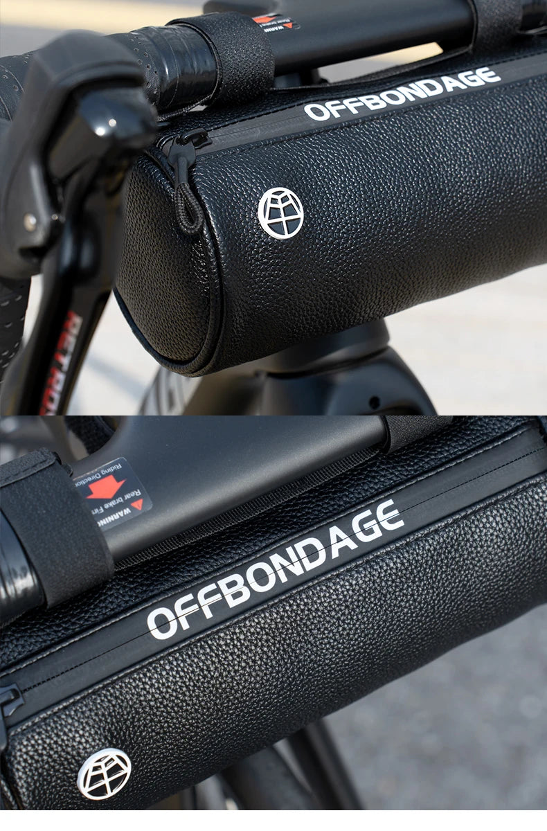 OFFBONDAGE BIke Bag Bicycle Front Bag Waterproof Handlebar Bag Portable Multifunctional Shoulder Bag Bicycle Accessory