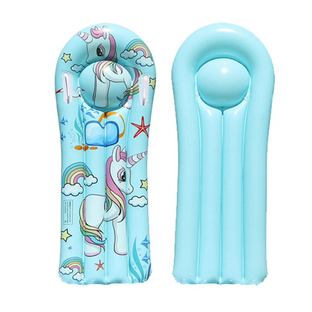 Kids Inflatable Surfboard Swimming Floating Mat Surfboard Pool Toy Children Bodyboards for Surfing Swimming Pool Water Sports