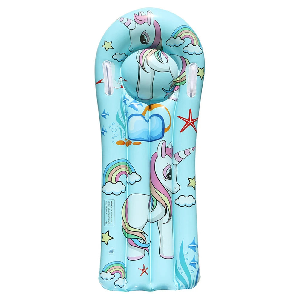 Kids Inflatable Surfboard Swimming Floating Mat Surfboard Pool Toy Children Bodyboards for Surfing Swimming Pool Water Sports