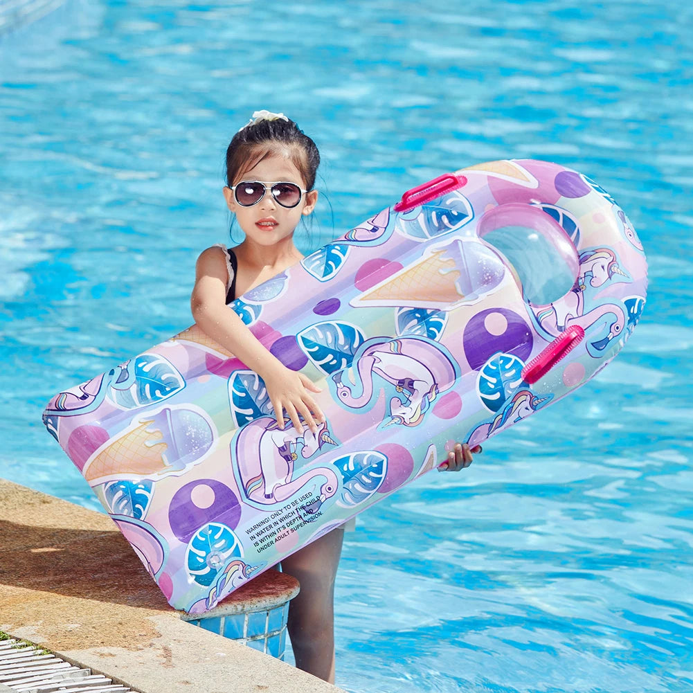 Kids Inflatable Surfboard Swimming Floating Mat Surfboard Pool Toy Children Bodyboards for Surfing Swimming Pool Water Sports