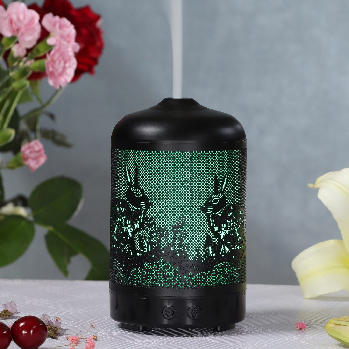 100ml Ultrasonic Air Humidifier Forest Deer Aroma