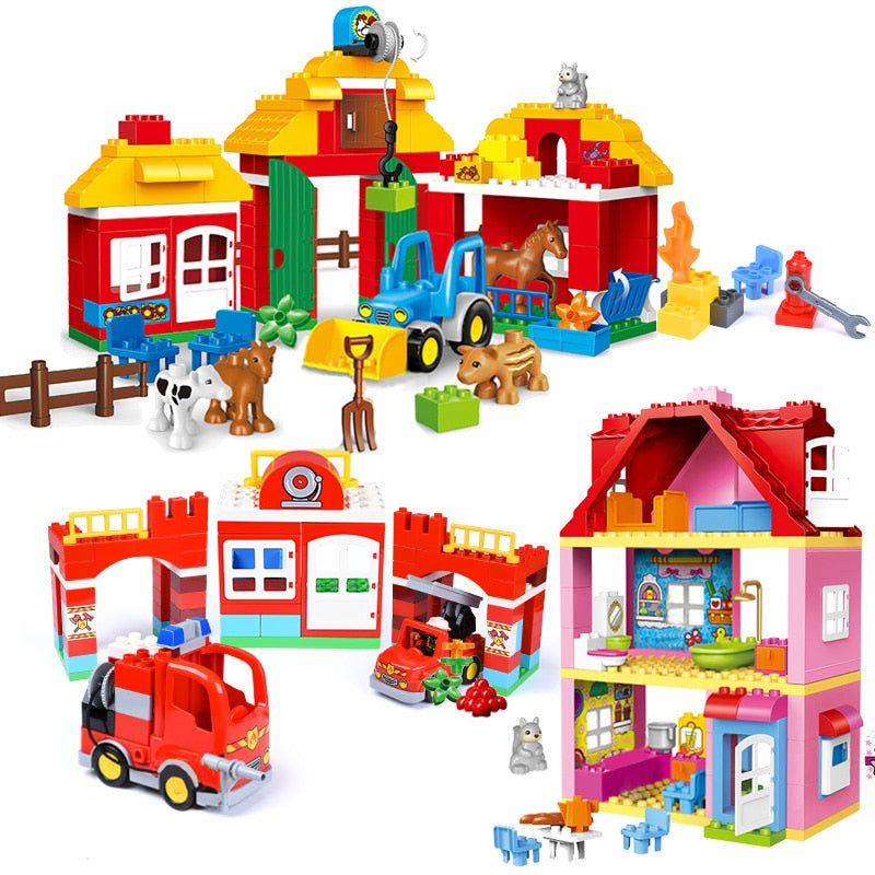 Girl Princess Large Size Blocks Sets Compatible