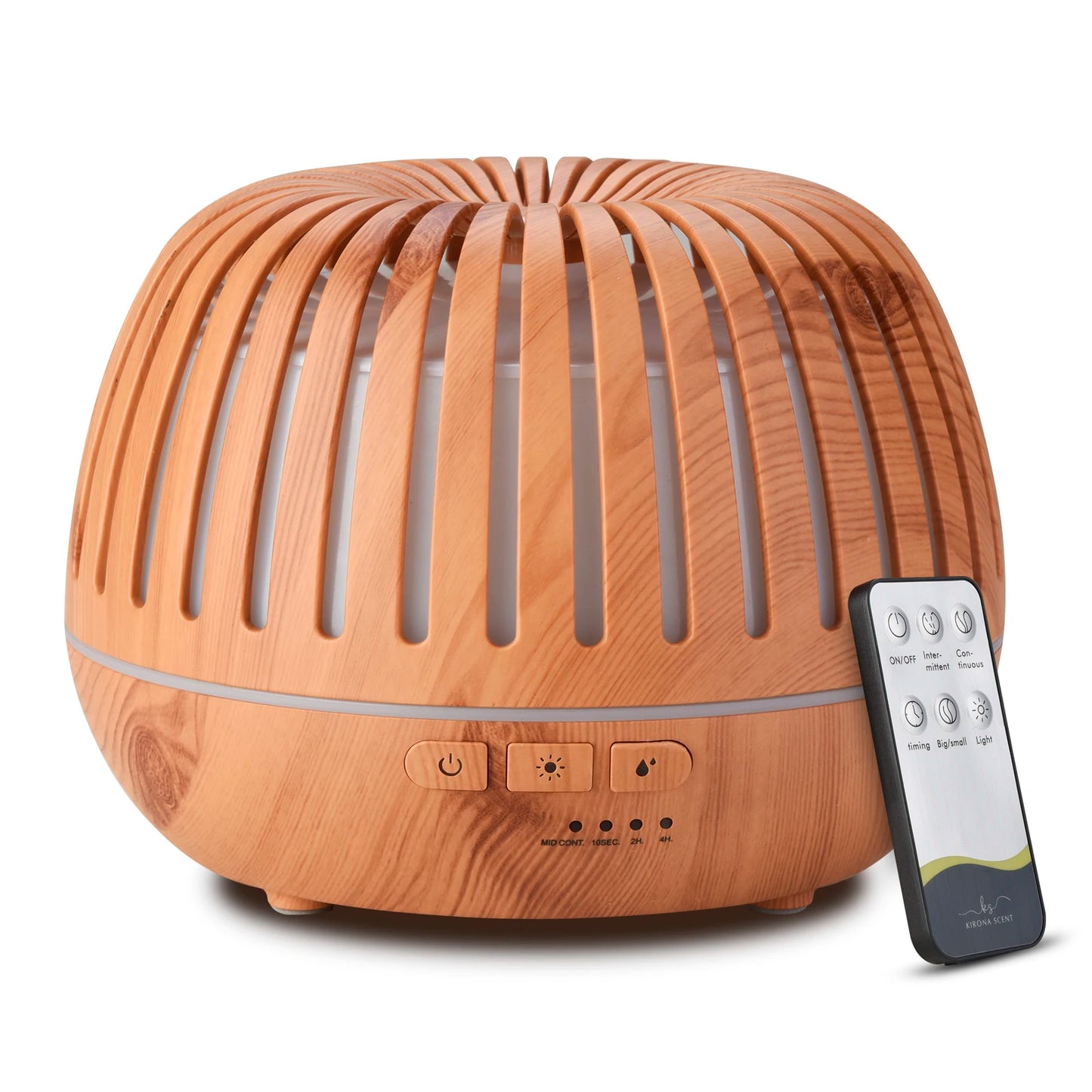 500ML Home Aromatherapy Essential Oil Diffuser with Colorful LED Lamp Remote Control Electric Aroma Air Humidifier Diffuser