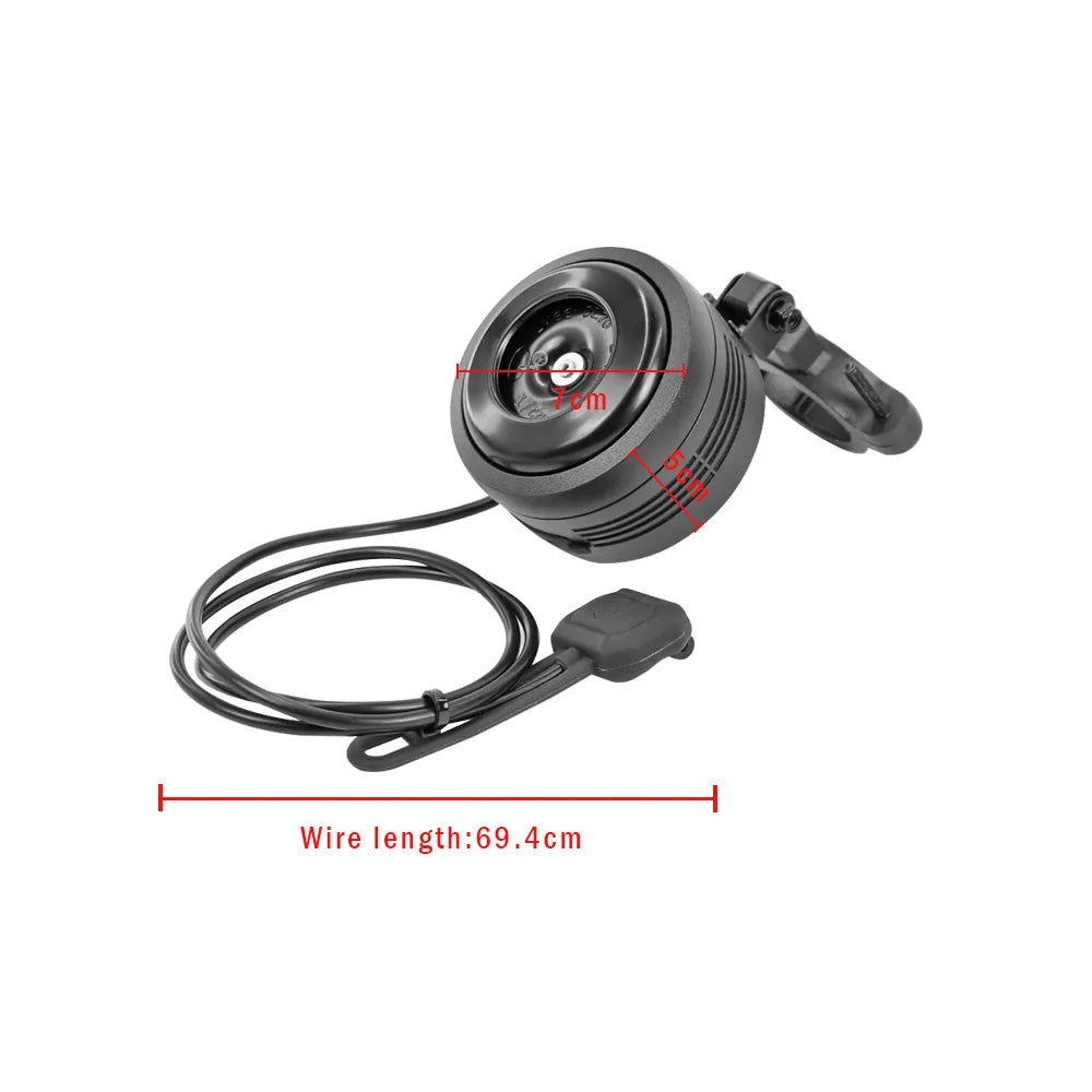 Anti-theft Horn Electric Bell With Alarm Waterproof USB Rechargeable E- Scooter for Dualtron Victor Thunder2 Storm Achilleus