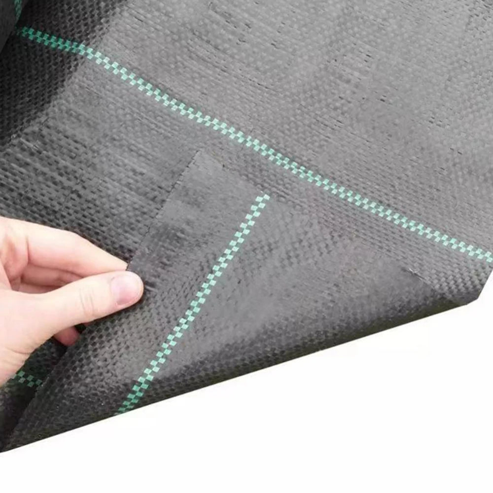 Garden Landscape Fabric Weed Agricultural Anti Grass Cloth Farm-oriented Weed Barrier Mat Plastic PE Mulch Thicker Orchard Cover