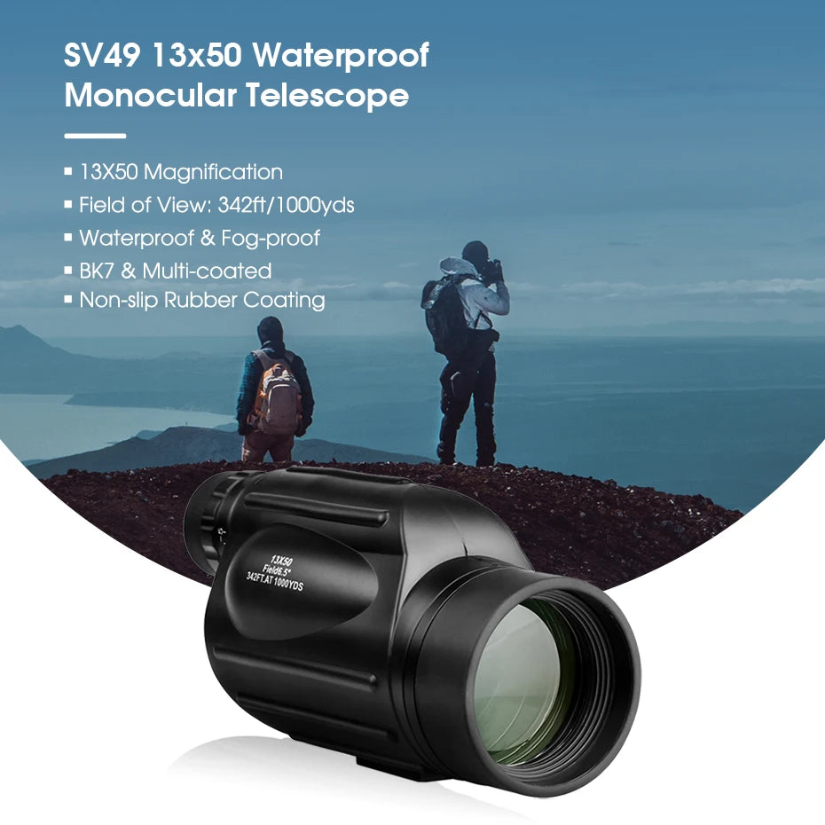 Svbony Telescope SV49 Monocular Powerful Professional Monoculars Waterproof Camping Equipment for Travel And Hunting