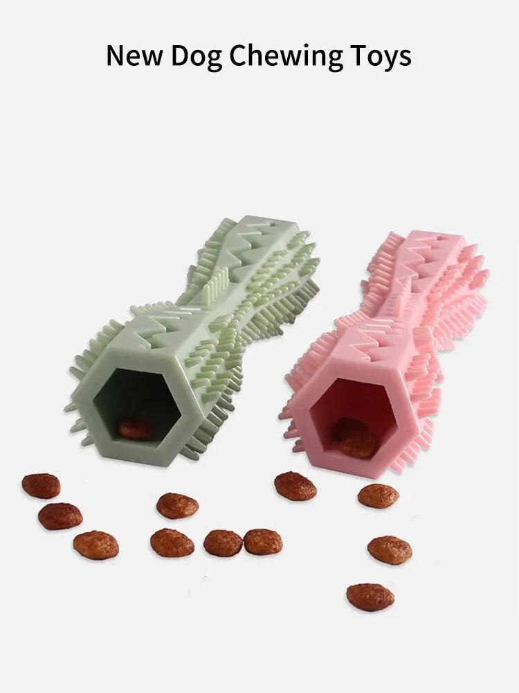 Pet Supplies Dog Chew Toy Pet Chew Leaky Toy TPR Material Dog Toothbrush Grinding Teeth Cleaning Stick