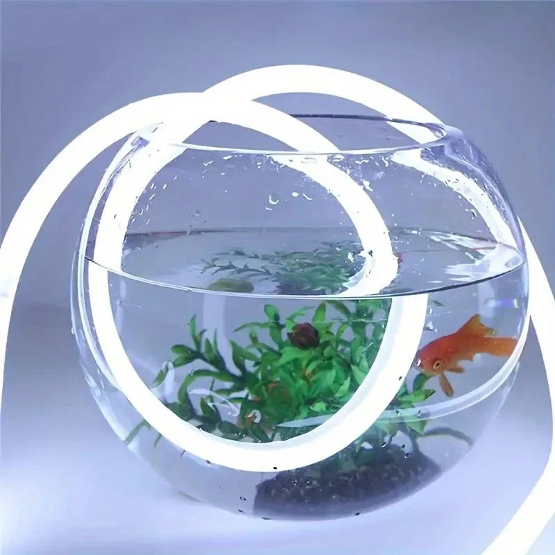 Neon LED Light Strip Smart Touch Sensor Switch Dimmable Neon Sign Flexible Led Ribbon Waterproof Rope Tube Lamp Backlight Decor
