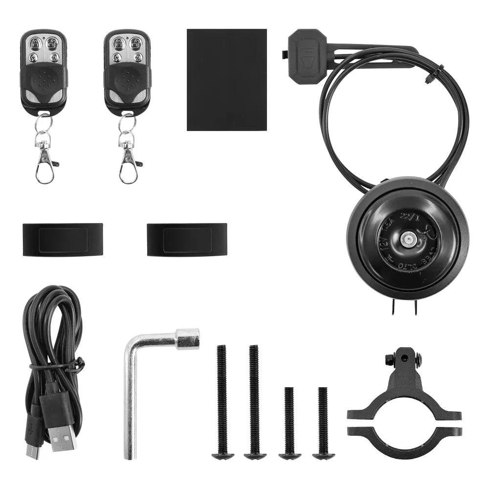 Anti-theft Horn Electric Bell With Alarm Waterproof USB Rechargeable E- Scooter for Dualtron Victor Thunder2 Storm Achilleus