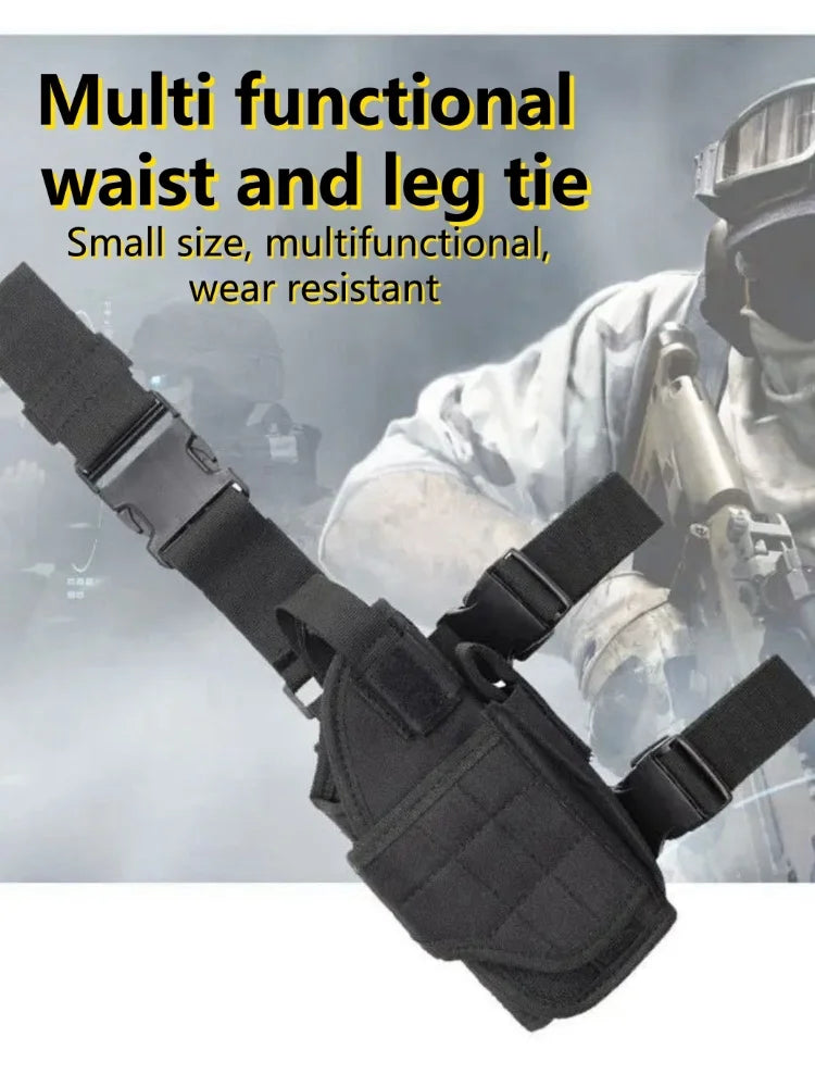 Multi-Function Leg Panel - MOLLE-Compatible Utility Pouch for Outdoor Gear Organization & Quick Access