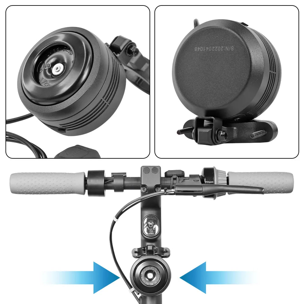 Anti-theft Horn Electric Bell With Alarm Waterproof USB Rechargeable E- Scooter for Dualtron Victor Thunder2 Storm Achilleus