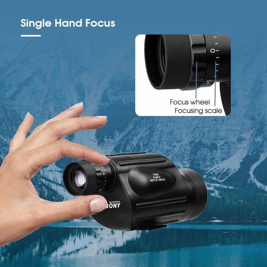 Svbony Telescope SV49 Monocular Powerful Professional Monoculars Waterproof Camping Equipment for Travel And Hunting
