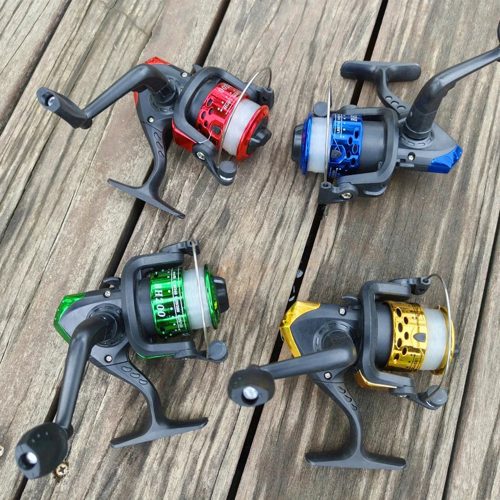 Santa King Fishing Rod Reel Combo-  Fishing Full Kits With Telescopic Fishing Rod And Spinning Reel Baits Hooks Travel Pole Set