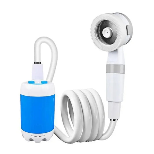 Portable Outdoor Shower Camping Rechargeable Electric Shower with Digital Display Pump