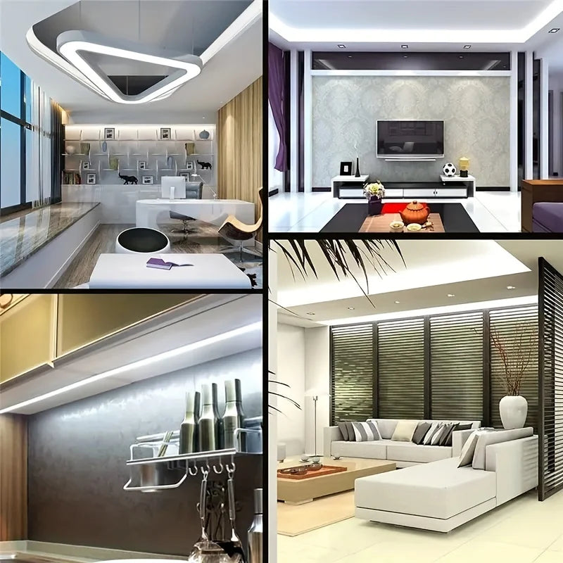 Neon LED Light Strip Smart Touch Sensor Switch Dimmable Neon Sign Flexible Led Ribbon Waterproof Rope Tube Lamp Backlight Decor