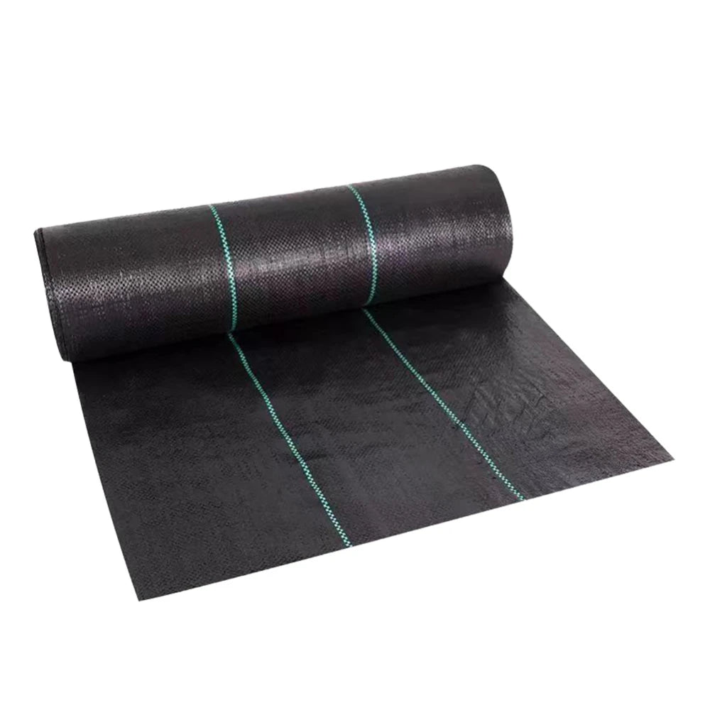 Garden Landscape Fabric Weed Agricultural Anti Grass Cloth Farm-oriented Weed Barrier Mat Plastic PE Mulch Thicker Orchard Cover