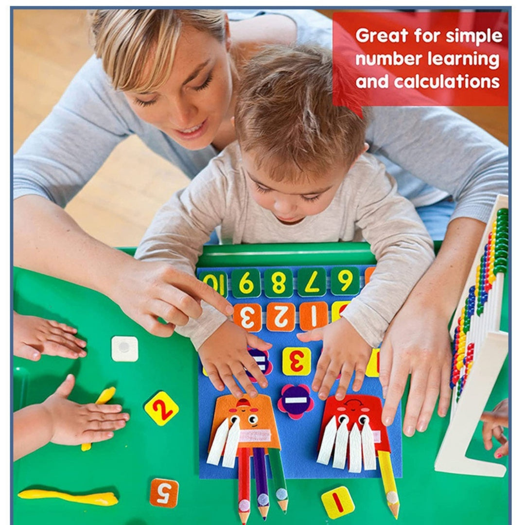 Toddler Busy Book – Early Learning Sensory Board for Buttoning, Zipping & Dressing Skills | Montessori Preschool Toy
