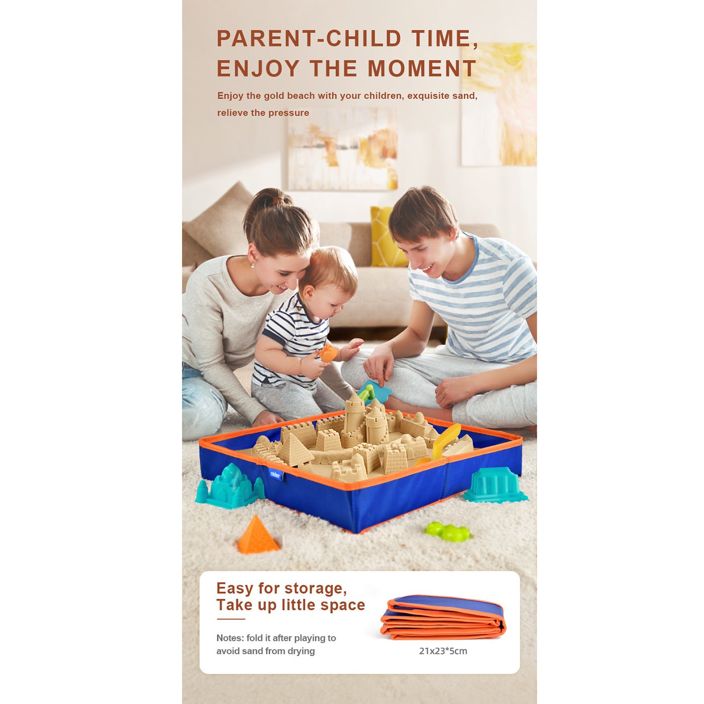 Magic Sand Play Set-3